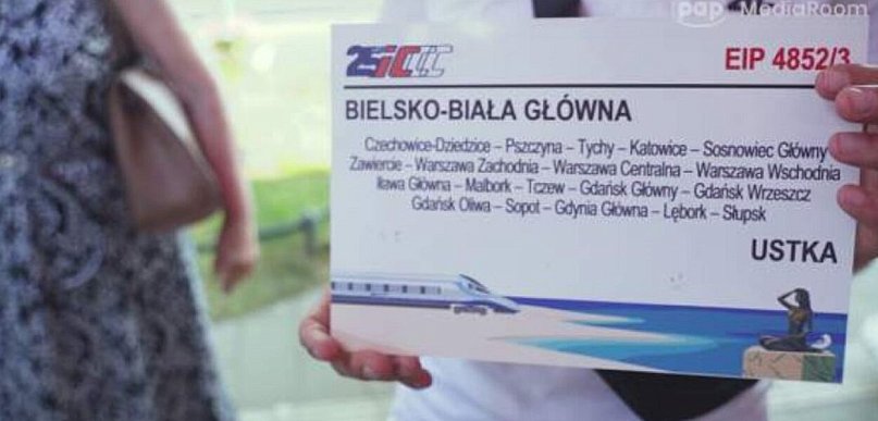 Pendolino po raz pierwszy w Ustce