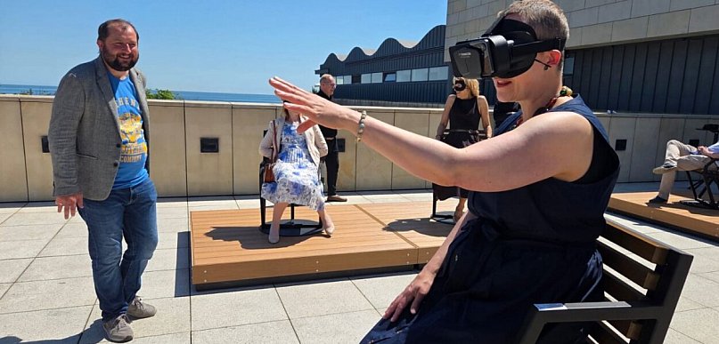 Gdynia w wersji 360° z 1926 roku w Muzeum Miasta Gdyni