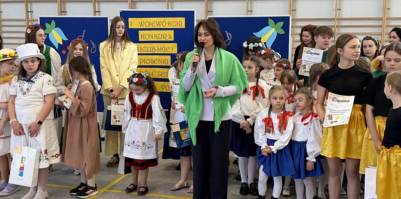 Nowa kaszubska piosenka pięknie zabrzmiała w Baninie