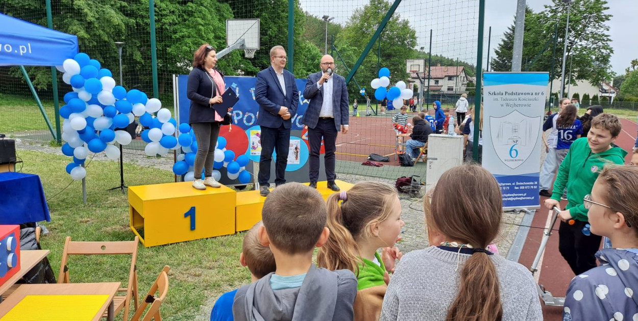 Sportowa radość z okazji Dnia Dziecka