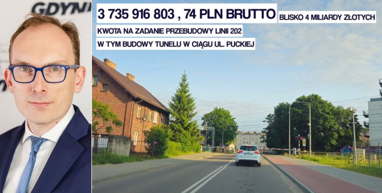 Ubych: blisko 4 miliardy złotych na przebudowę linii 202, w tym budowę tunelu