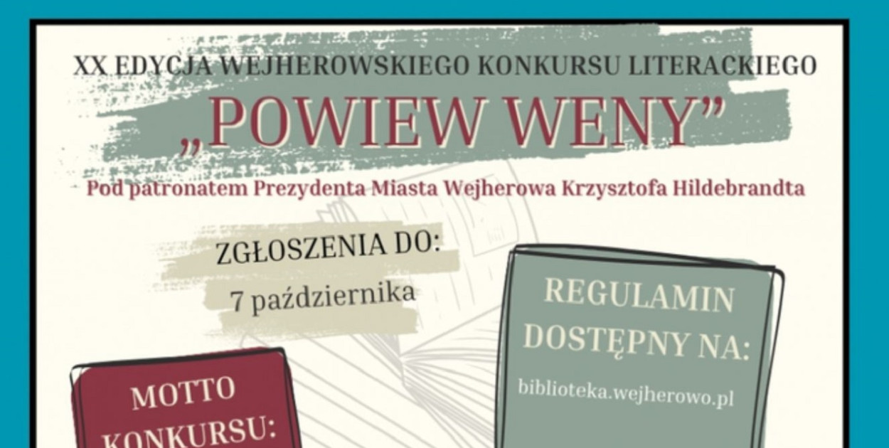 XX edycja Wejherowskiego Konkursu Literackiego "Powiew Weny"