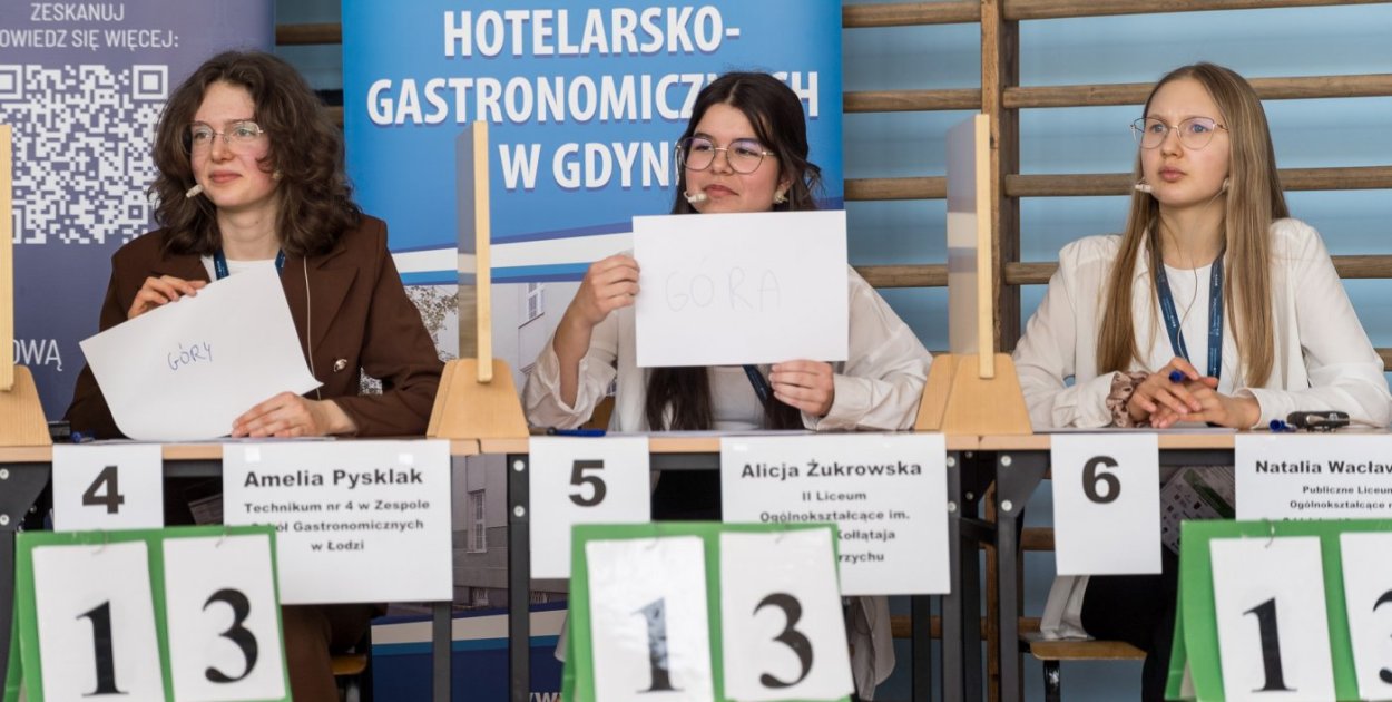 XXIX Olimpiada Wiedzy o Żywieniu w Zespole Szkół Hotelarsko - Gastronomicznych w Gdyni (fot. Paweł Budziński)