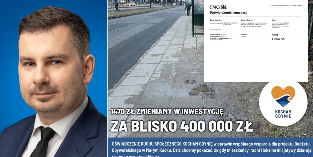 grafika Kocham Gdynię / FB