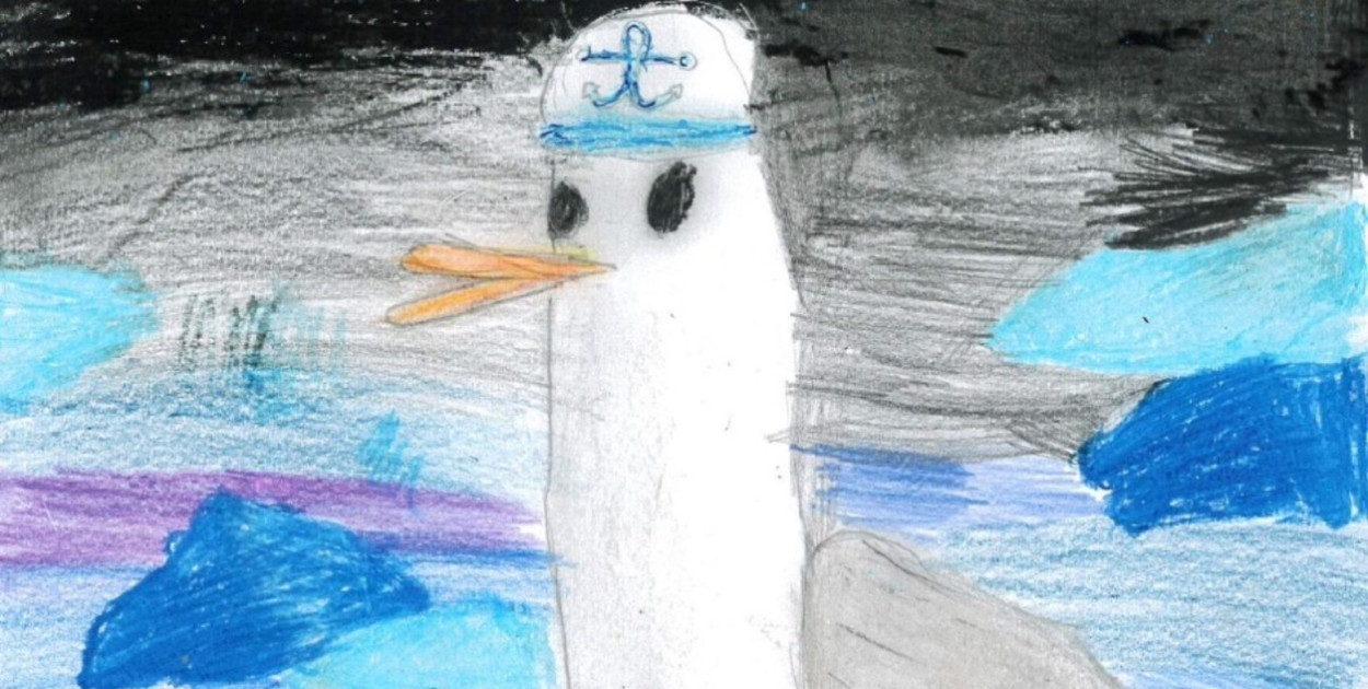 Jedna z prac nagrodzonych w ubiegłym roku, autorstwa Poli Bisek z klasy II C Szkoły Podstawowej 47 w Gdyni (materiały prasowe Wydziału Ogrodnika Miasta)