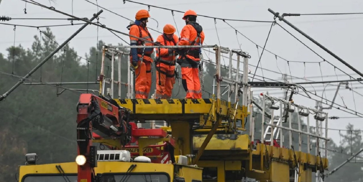 Pomorskie/ Zerwana sieć trakcyjna na północy regionu