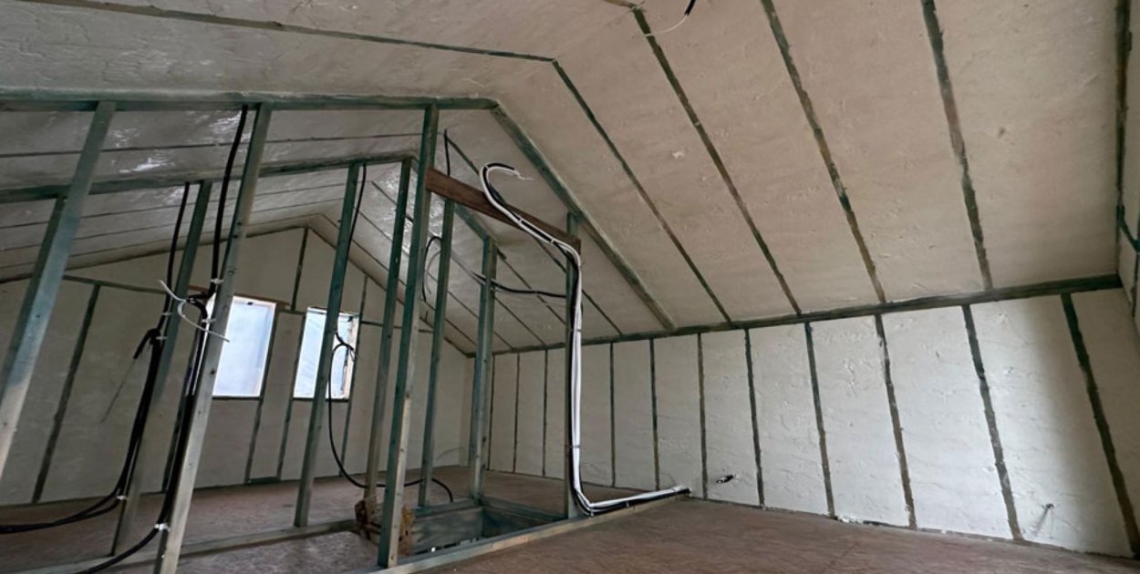 Docieplenie domu szkieletowego z użyciem piany PUR