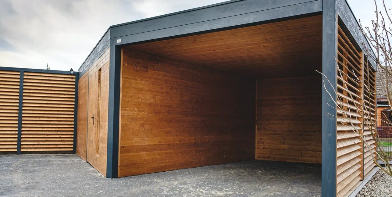 Carport przyszłości — elegancka wiata garażowa zintegrowana z technologią