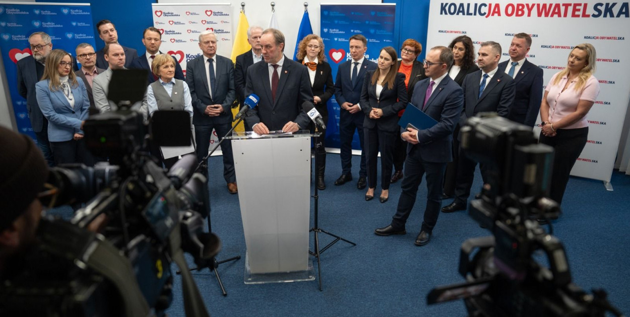 Mieczysław Struk ponownie szefem pomorskich regionalnych struktur KO