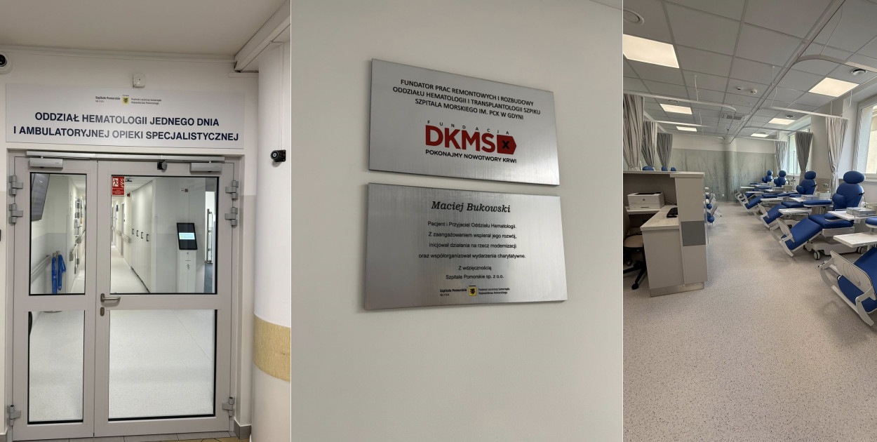 Gdynia/ W redłowskim szpitalu powstał dzienny oddział hematologii