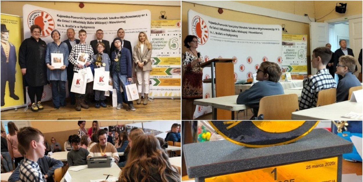 Drużyna z Gdyni najlepsza w Ogólnopolskim Konkursie „Kodowanie Brajlem”
