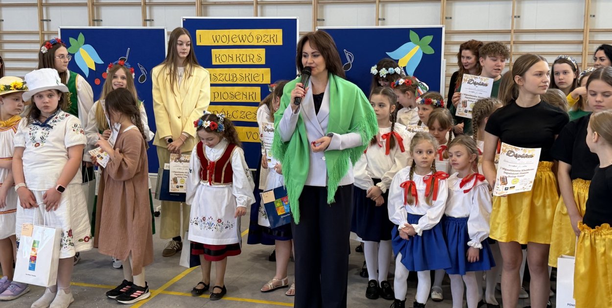 Nowa kaszubska piosenka pięknie zabrzmiała w Baninie