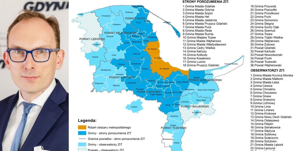 Ubych: rząd przyjął projekt ustawy o związku metropolitalnym w woj. pomorskim