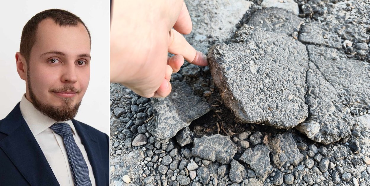 Kolera: fragmenty drogi można sobie podnieść ręką