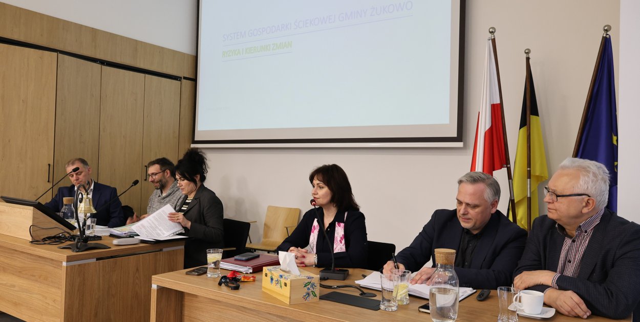 Debata o kierunkach rozwoju systemu wod-kan w Gminie Żukowo