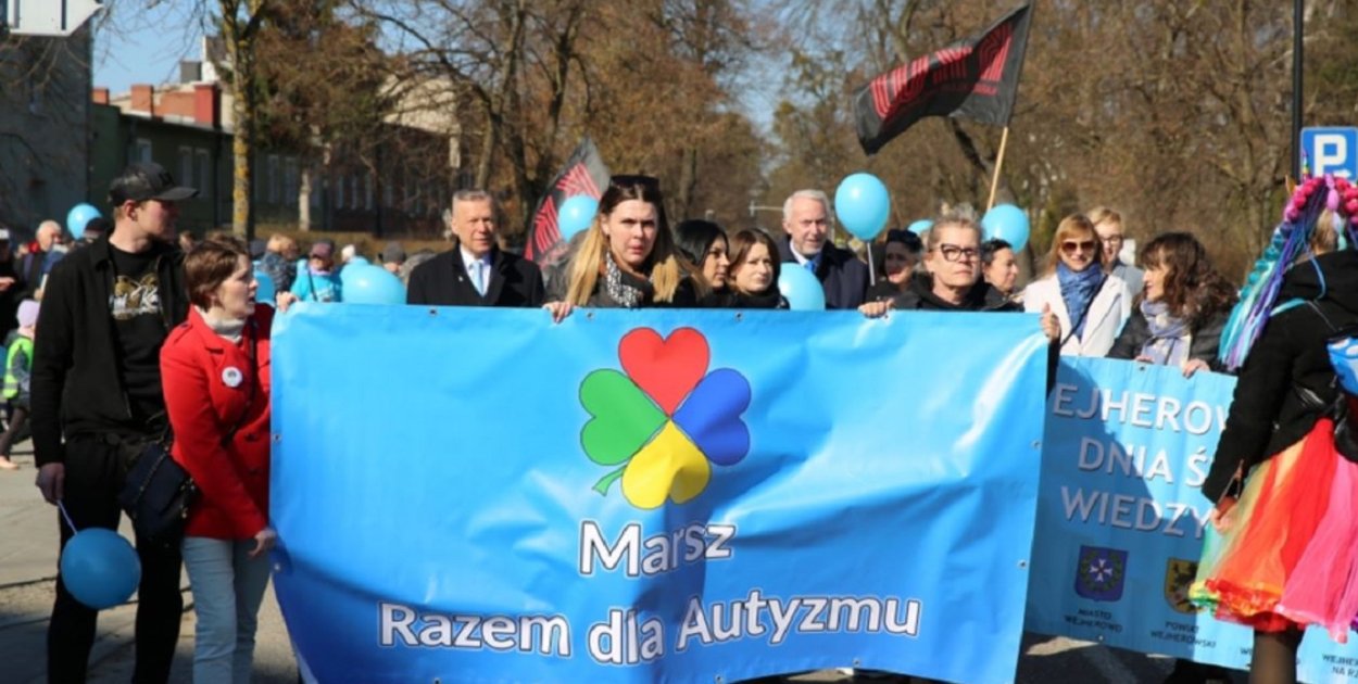 Razem dla autyzmu przeszli ulicami Wejherowa