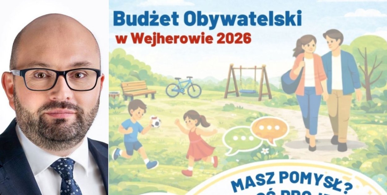 Kraszkiewicz: ostatnie dni na składanie projektów do Wejherowskiego Budżetu...